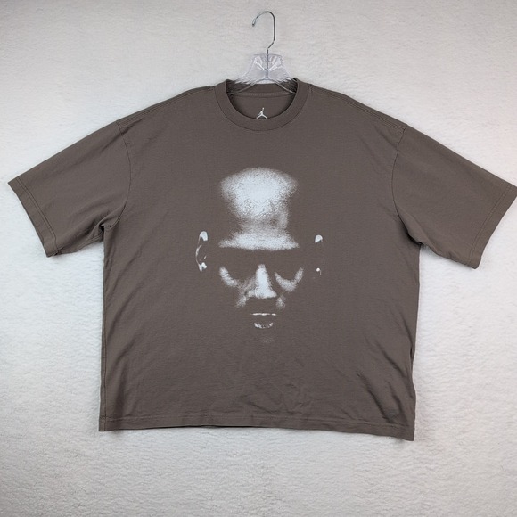Nike Other - Sample Nike Air Jordan Face Taupe T-Shirt Sz Medium SU26 IF0866